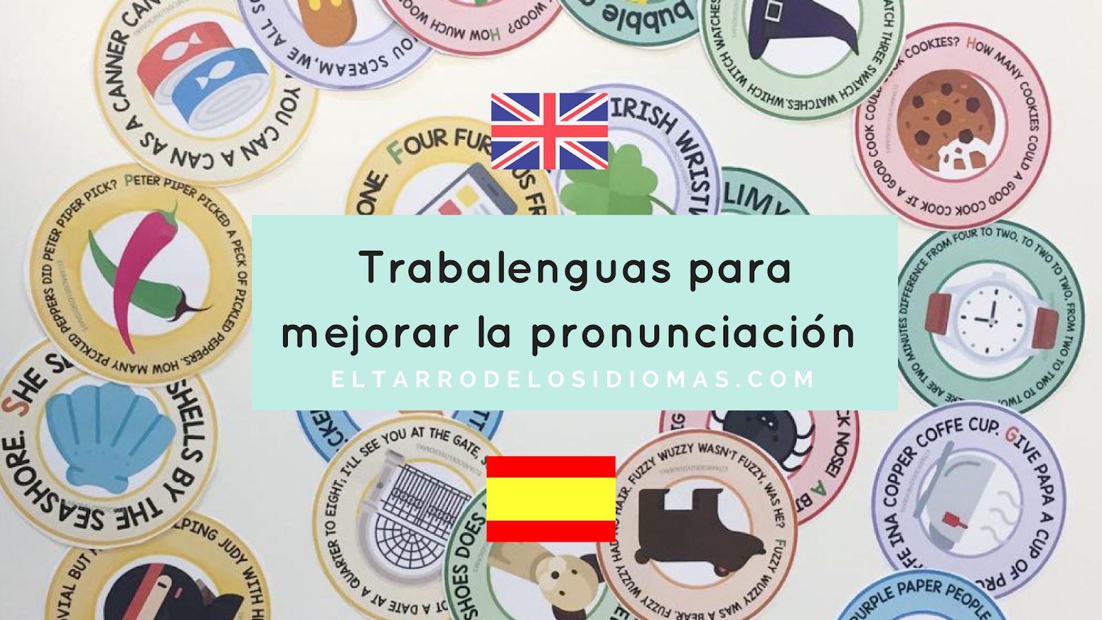 Trabalenguas para niños. Trabalenguas para mejorar la pronunciación. Trabalenguas en inglés y español. #claustrodeIG #pofedeele #spanishteacher #clasedeinglés