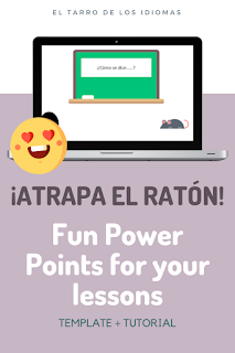 Juegos con Power Point para clase. Descarga y tutorial para crear tus propios Power Point para clase. Juegos y gamificación #profedeele #teacher