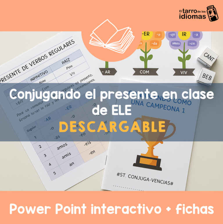 conjugación del presente en ELE