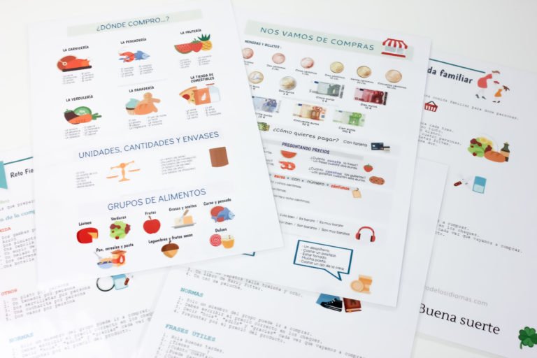 Nos vamos de compras en clase de ELE