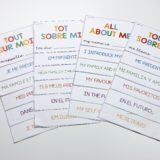 CUADERNO TODO SOBRE MÍ / LAPBOOK ALL ABOUT ME