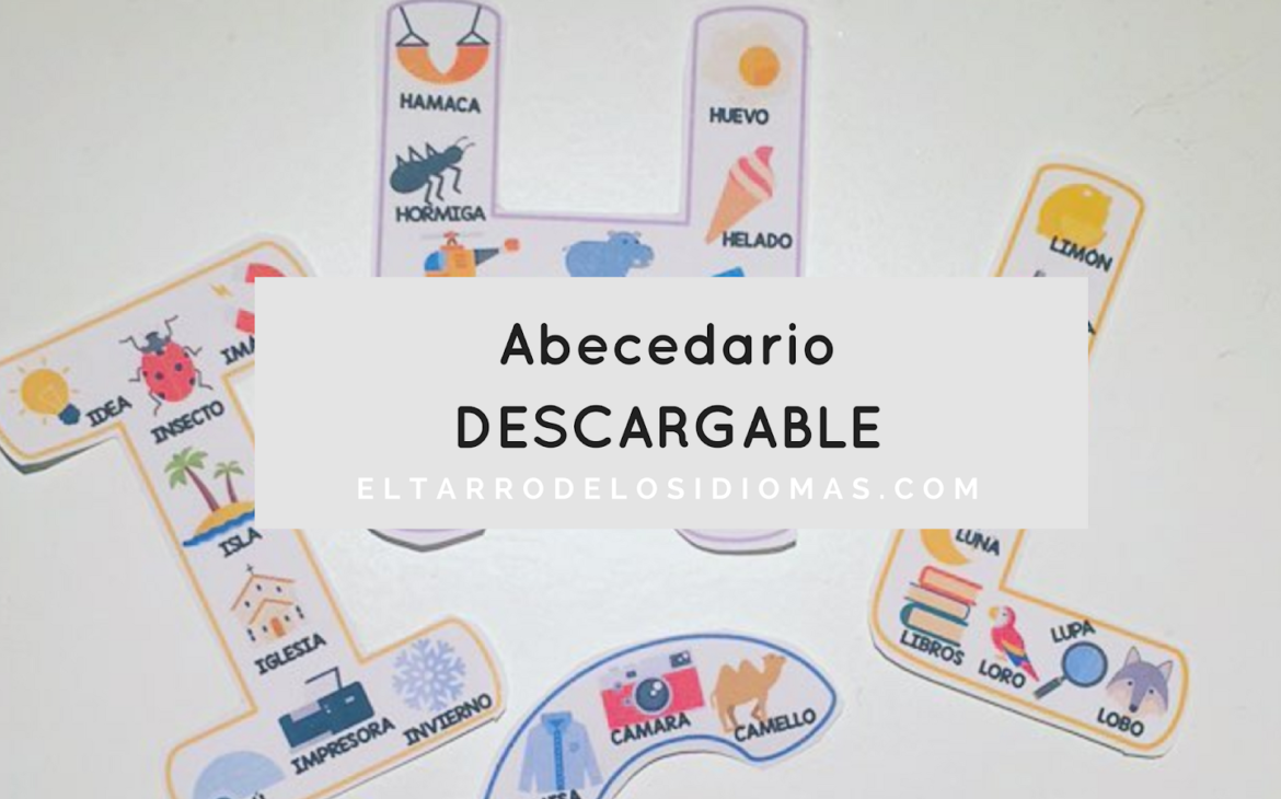 Actividades para trabajar el abecedario. Actividades para trabajar vocabulario clase de ELE Clase de Inglés. Inglés para niños.
