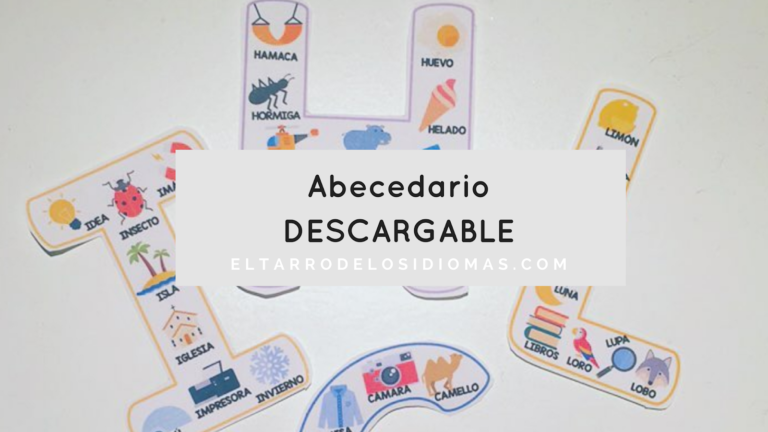 Actividades para trabajar el abecedario. Actividades para trabajar vocabulario clase de ELE Clase de Inglés. Inglés para niños.