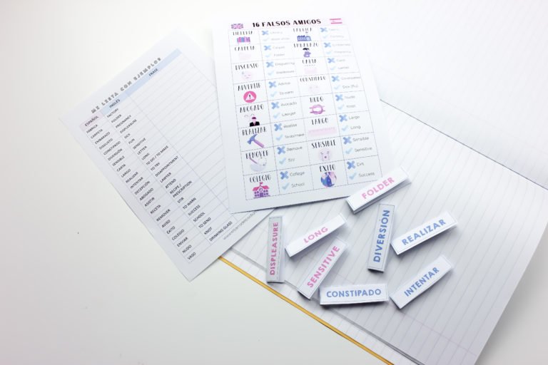 False Friends Spanish English