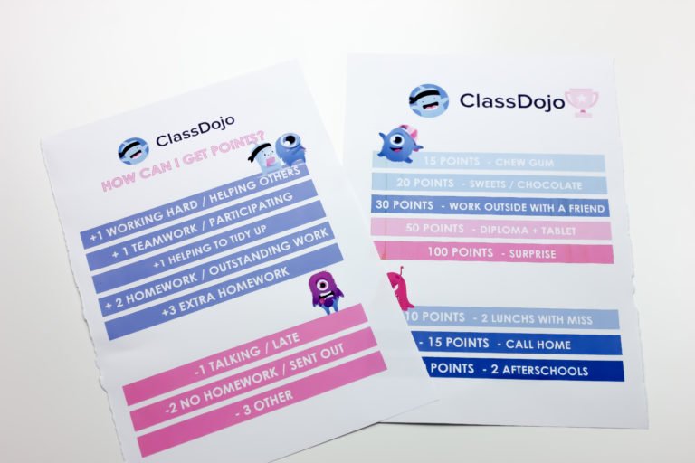PLANTILLA PÓSTER CLASS DOJO