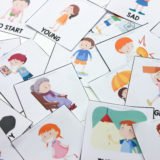 Tarjetas contrarios clase de ELE/Inglés