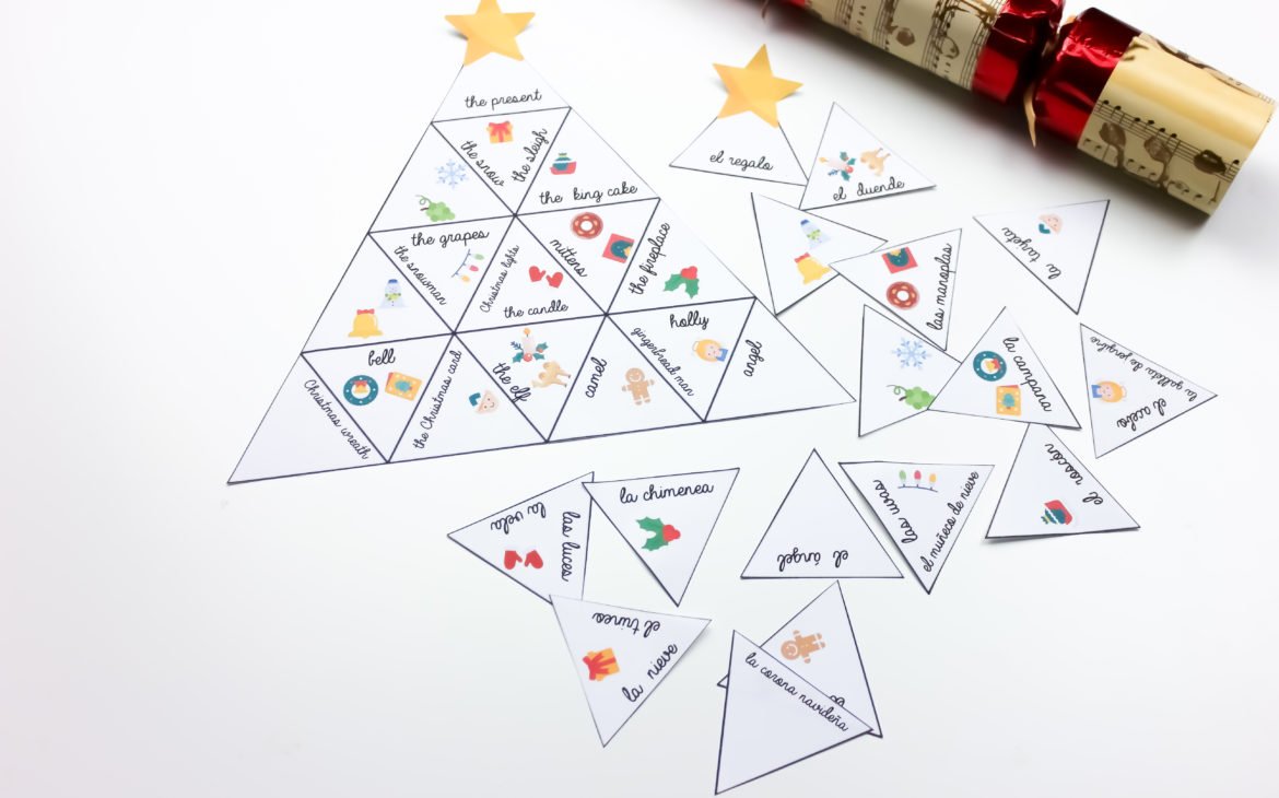 Tarsia Navideño. Juegos con vocabulario