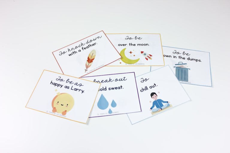 Idioms en clase de inglés