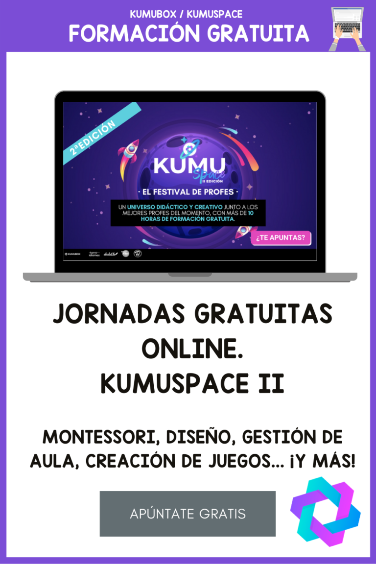 Formación profesorado gratuita. Formación para oposiciones. Kumubox. Kumuspace