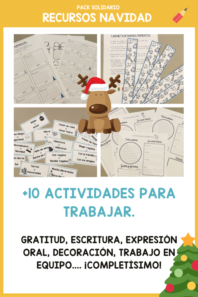 Actividades para primaria Navidad. Actividades escritura navidad. Actividades escritura clase de ELE. Spanish GCSE CHristmas activities