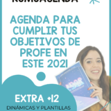 agenda docente, planificador docente, plantilla organizadores