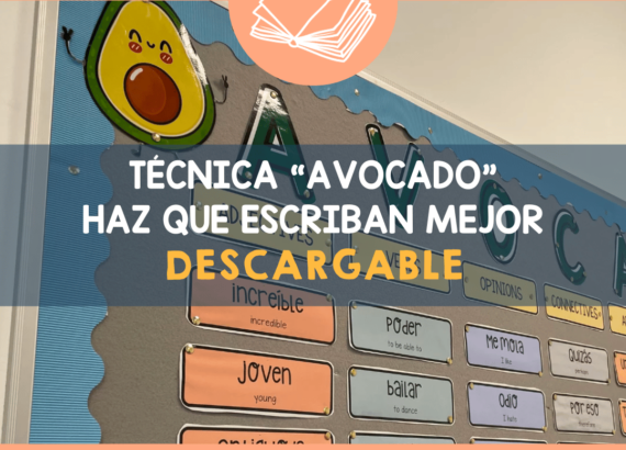 Writing GCSE spanish avocado. Decodarion aula de español decoration GCSE spanish classroom