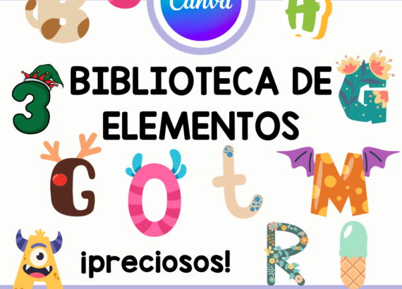 Canva para educación. Crear recursos con Canva, diseño on canva. Ideas para clase. Crea fichas con Canva