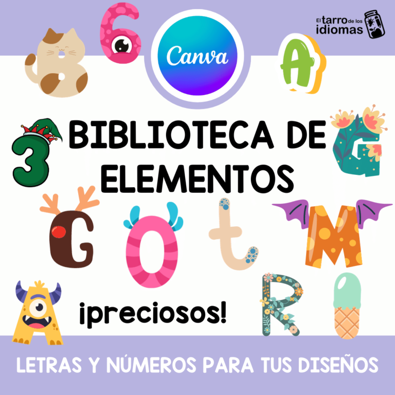 Canva para educación. Crear recursos con Canva, diseño on canva. Ideas para clase. Crea fichas con Canva